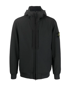 Stone Island Zip-Up Drawstring Jacket