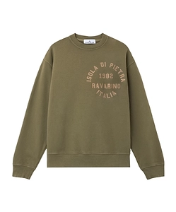 Stone Island Outline Compass Sweatshirt