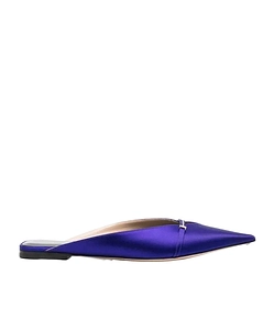 Julianne Satin Mules