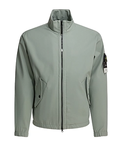 Stone Island Stand Collar Zip-Up Jacket