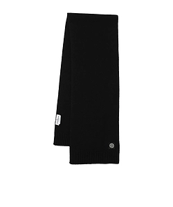 Wool Blend Knit Scarf