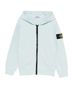 Stone Island Junior Compass-Badge Zipped Hoodie