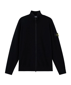 Zip-Up Track Jacket With Rolled Edges