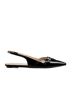 Pointed-Toe Flat Sandals