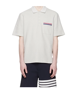 Thom Browne Short Sleeve Polo Shirt
