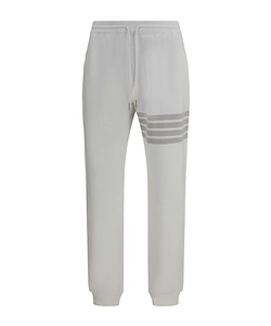 Thom Browne Solid Loopback Overdyed 4-Bar Sweatpants