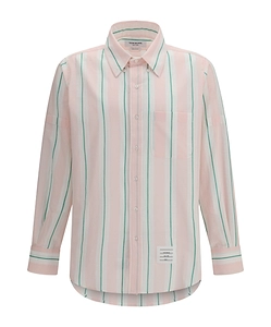Thom Browne Striped Button-Down Shirt