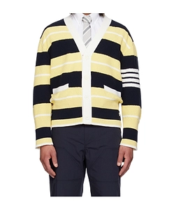Thom Browne Striped Cardigan
