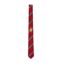 Thom Browne Striped Classic Emblem Tie