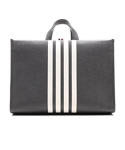 Vertical Stripe Tote Bag