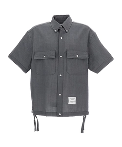 Wool Short-Sleeved Sports Shirt