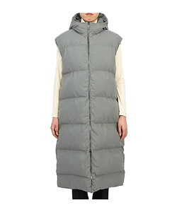 Hooded, Thick, Sleeveless Cotton-Padded Jacket