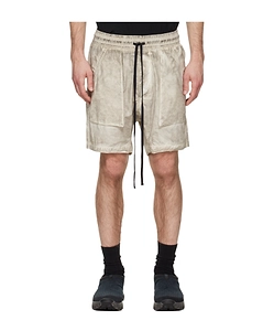 Drawstring-Waist Cargo-Pocket Shorts