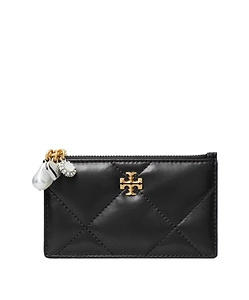 Quilted Charm Zip Card Case