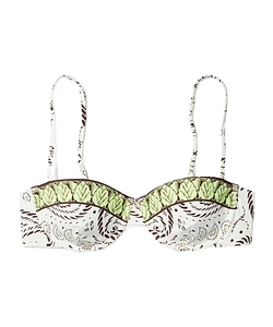Printed Underwire Bikini Top