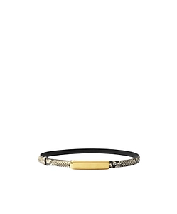 Snake Pattern Belt