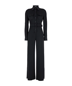 Straight-Leg Jersey Jumpsuit