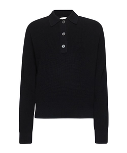 Studio Nicholson Chesapeake Long Sleeved Polo Top