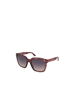 Tom Ford Eyewear Amarra Square Frame Sunglasses