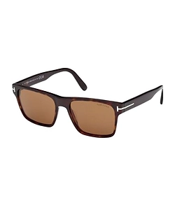 Tom Ford Eyewear Calder Square Frame Sunglasses