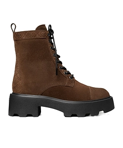 Tory Burch Chunky-Sole Lace-Up Ankle Boots