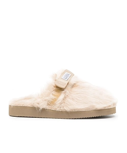 Suicoke Zavo Zeu Logo Patch Flat Slippers