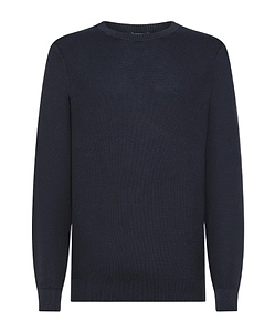 Sun 68 Micro Honeycomb Crew Knitted Jumper
