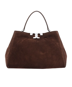 Tory Burch Eleanor Logo Plaque Satchel Bag
