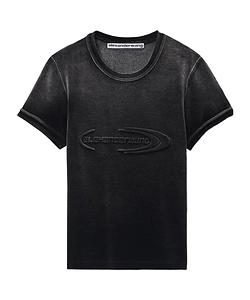 Alexander Wang Logo Detailed Crewneck T-Shirt