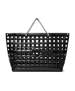 Tory Burch Ella Croc-Embossed Market Tote Bag