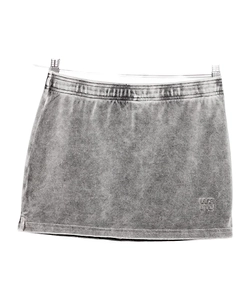Alexander Wang Mid-Rise Denim Mini Skorts
