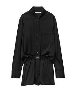 Alexander Wang Short-Sleeved Playsuit