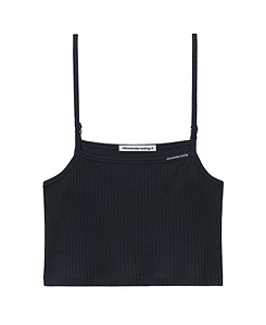 Alexander Wang Ribbed-Knit Spaghetti Strap Top