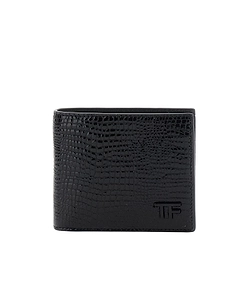 Tom Ford Rutenio Embossed Bi-Fold Wallet