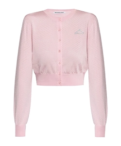 Logo-Rubberised Cardigan