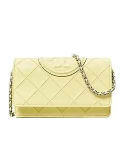 Tory Burch Fleming Soft Chain-Linked Wallet
