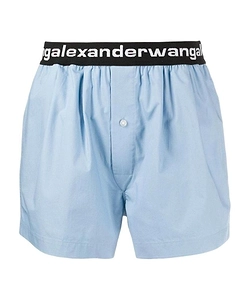 Logo Stretch Waist Shorts