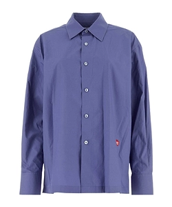 T By Alexander Wang Logo Embroidered Buttoned Shirt