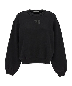 T By Alexander Wang Logo Crewneck Sweatshirt