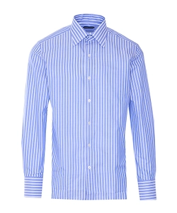 Tom Ford Striped-Pattern Buttoned Shirt