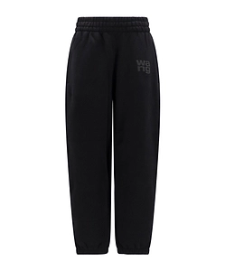 T By Alexander Wang Logo Cuffed Joggers