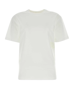T By Alexander Wang Logo Embroidered T-Shirt