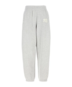 T By Alexander Wang Puff Logo Essential Terry Sweatpants