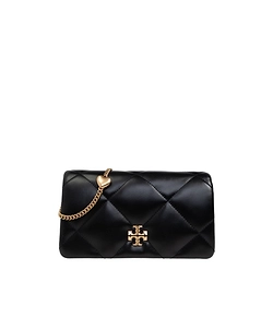 Tory Burch Kira Charm Diamond Quilt Chain Wallet