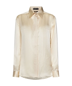 Tom Ford Whitney Striped Fluid Shirt