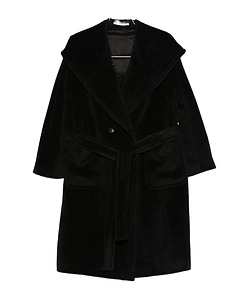 Hooded Belted Coat