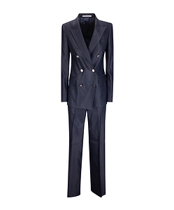 Double-Breasted Suit And Trousers