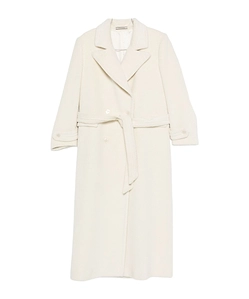 Julia Belted Double-Breasted Coat
