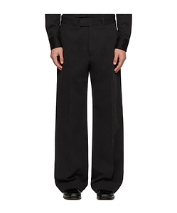 Wide-Leg Casual Pants With Belt Loops