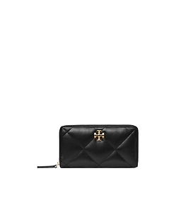 Tory Burch Kira Diamond Quilt Zip Continental Wallet